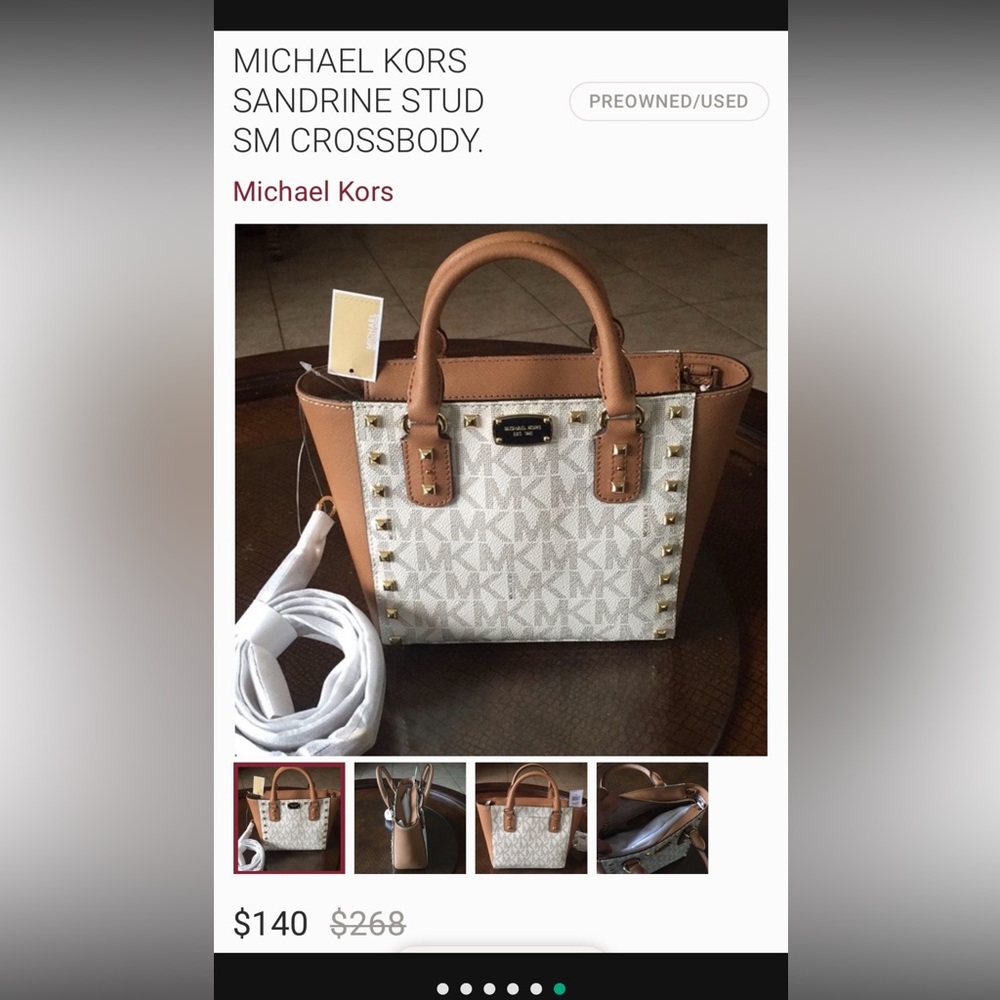 Michael Kors crossbody bag.